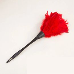 1PC High Quality Handhold Turkey Feather Duster Anti-static Cleaning Dust Car Dashboard Household Cleaning Tools & Accessories