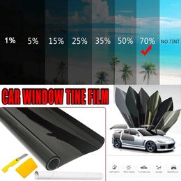 Window Stickers 300X50cm 5/15/20/35/50/70%VTL Car Glass Sunscreen And Explosion-proof Insulation Film Tinting Auto Parts