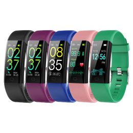 Wristbands 2021 New Smart Watch Men Fitness Smart Wristband Women Smart Band Waterproof Mens Sport Bracelet Ladies Clock Temperature