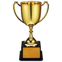 Gold Trophy with Foil Plastic Trophies Mini Halloween For Personal Achievements Prize Cup Party Favours