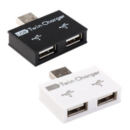 Hub Adapter Computer Accessories USB2.0 Charging Splitter USB Charging Extender USB 2.0 Charging Hub 1 Male To 2 Port Female