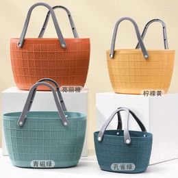 Laundry Bags Four Colours Optional Storage Baskets Shopping Carrying Basket Home Multi-Purpose Tools Durable Soft Dirty Supplies