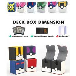 Game Card Strong Box 100+Cards Board Games Card for MTG YuGiOh PTCG Commander Carrying Organiser Case Trading Card Deck Box Gift