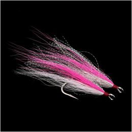 Fishing Hooks Fishhooks Stainless Steel Jigs With Bucktail Teasers Lure Mti Colour Crystal Flash For Catfish Cod Fluke Jig Fish Hook Dr Dhskq
