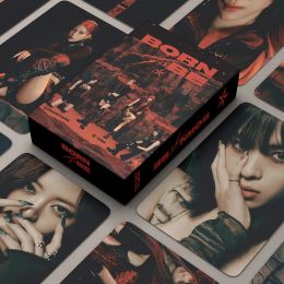 55pcs/Box Kpop ITZY cake Photocards new album BORN TO BE lomo card 2024 SEASON'S GREETING Photo Cards