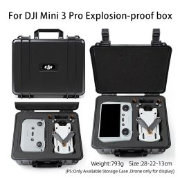 Accessories for Dji Mini 3 Pro Storage Case Portable Suitcase Hard Case Explosionproof Carrying Box for Dji Rc Controller Accessories