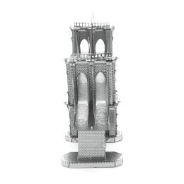 Brooklyn Bridge 3D Metal Puzzle model kits DIY Laser Cut Puzzles Jigsaw Toy For Children