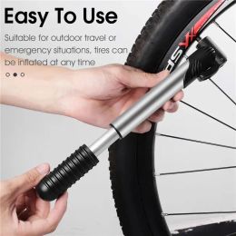 WEST BIKING Portable Mini Bicycle Pump Cycling Hand Air Pump Ball Tyre Inflator Schrader Presta Valve MTB Road Bike Accessories