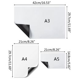 Magnetic Soft Whiteboard Refrigerator Sticker Erasable Memo Message Board Remind Office Teaching Practise Wholesale&DropShip