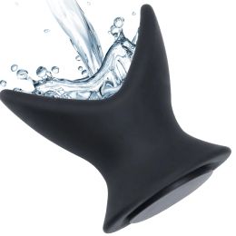 Anal Douche Bidet Rushed Portable Shower Cleaning Enemator Enema Silicone Black Anal Cleaner Butt Tap Bathroom Accessories