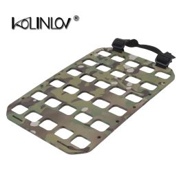 12.5 Inch Molle Car Seat Back Organizer Military Tactical Storage Plate for Mag Pouch QLS RTI G-Code Airsoft Pistol Holster Bag