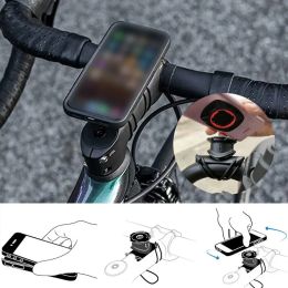 Shockproof Cycling Phone Holder Durable Universal ABS Phone Mount Holder Kit Quad-Lock Riding Phone Bracket Bicycle