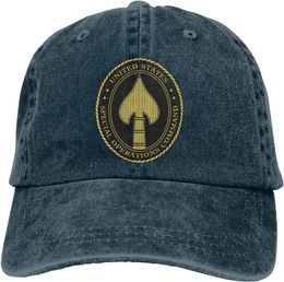 United States Special Operations Command Hat Adjustable Baseball Cap Denim Hat Trucker Cap 240407