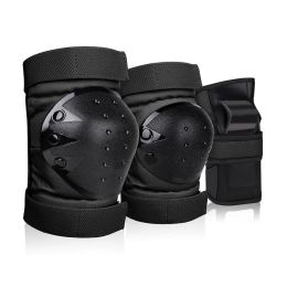 MTATMT 7Pcs Protective Gears Set Child Teens Adult Helmet Knee Pad Elbow Pads Wrist Guards Safety Kit for Cycling Bike Skating