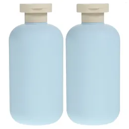Liquid Soap Dispenser 2 Pcs Repackaged Lotion Bottle Lotions Bottles Shampoo Dispensing Emulsion Empty Plastic With Lids