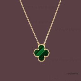 Fashion Pendant Necklaces for Women Elegant 4/four Leaf Clover Locket Necklace Highly Quality Choker Chains Designer Jewellery 18k Plated Gold Girls Gift347l Ermu