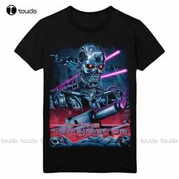 The Terminator Los Angeles 2029 T Shirt Funny Vintage Gift For Men Women Brown Cotton Tee S5Xl 240409