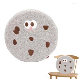 Pillow Seat Patio Novelty Cookie Shape Soft And Round For Couch Furniture Accessories Study Room Balcony Living