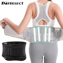 Slimming Belt Lumbar Support Waist Belt Health Breathable Back Spine Support Corset for Disc Herniation Pain Relief Men Women 240409