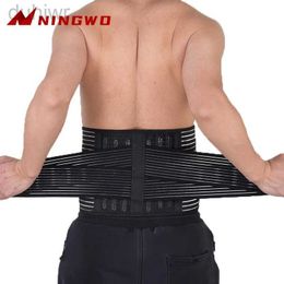 Slimming Belt Back Brace for Men Lower Back Pain Relief Adjustable Lumbar Support Belt for Herniated Disc Sciatica 240409