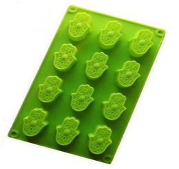 12 owl Flower chocolate Cake Mould Flexible Silicone Soap Mould For Handmade Soap Candle Candy bakeware baking moulds kitchen tools 9723277