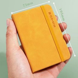 A7 Mini Notebook Memo Diary Planner Agenda Organizer Simple Portable Thickening Office Supply Pocket Notepad Stationery Tool