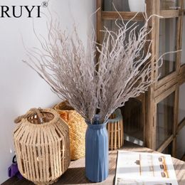 Decorative Flowers Artificial Plants Mist Pampas Grass Fake Flower Home Room Christmas Decorations Bouquet Wedding Floral Arrangement