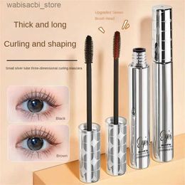 Mascara Waterproof Anti-sweat Mascara Lengthens Eyelash Extension Black Silk Fiber Mascara Lasting Non-blooming Mascara Cosmetic Makeup L49