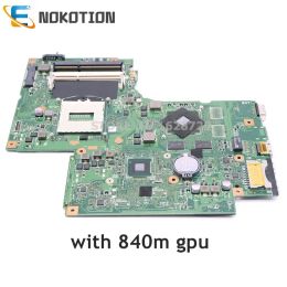 Motherboard NOKOTION DUMBO2 MAIN BOARD For lenovo ideapad Z710 Laptop motherboard 17 inch HD4600 DDR3L GT740M/840M 2G GPU full test