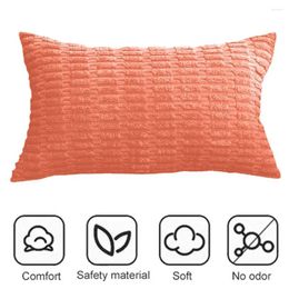 Pillow Home Decor Case Cozy Corduroy Sleeves Nordic Solid Color Covers For Set Of 2 Durable