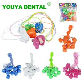 100pcs Baby Tooth Box Organiser Milk Teeth Storage Boxes Child Baby Deciduous Tooth Keepsake Collect Holder Save Souvenir Gifts