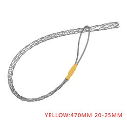 6 Colors Cable Puller Wire Grip Galvanizing Metal Cable Pulling Socks Mesh Puller Antislip Pipe Conduit Pull Net Cover 4-25mm