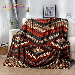 Bohemia Nordic Persia Series Soft Plush Blanket,Flannel Blanket Throw Blanket for Living Room Bedroom Bed Sofa Picnic Cover Kids