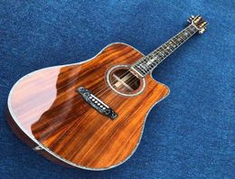 The new allround acacia wood is short of corners abalone Coloured shells are wrapped in super luxury and ebony fingerboard abalo6679849