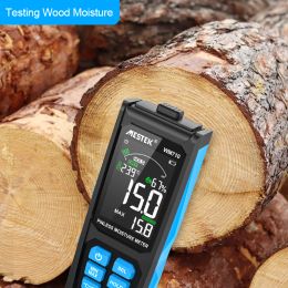 Digital Wood Moisture Meter Inductive Large Screen Timber Damp Detector Moisture Sensor Humidity Meter Hygrometer Moisture Tool