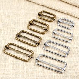 20x Metal Slide Adjustor Ring Hook Snap Webbing Bag Buckle Garment Belt DIY Needlework Luggage Sewing Handmade Bag Purse Buttons