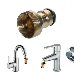 Kitchen Faucets Universal Tap Connector Mixer Hose Adaptor Pipe Joiner Fitting Thread Linking Faucet Garden Watering Tools Accessories