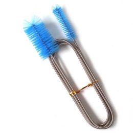 Aquarium Cleaning Brush for Water Philtre lily Pipe Air Tube Hose Flexible Double Ended Hose Aquarium Accessories Nylon