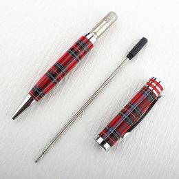 Luxury High Quality Twist Drawing Ink METAL Ballpoint Pen Stationery Office School Supplies New