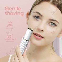 Multifunctional Eyebrow Trimming Woman Facial Electric Blade Shaver Rechargeable Epilator Knife Nose Hair Ear Cutter Men Shaver