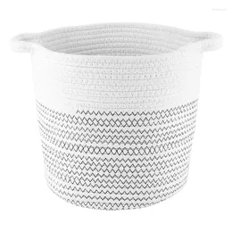 Plates JFBL 11 Inch Cotton Rope Plant Basket For 9 Inch-10 Planter Multifunctional Choice Home Decor And Storage