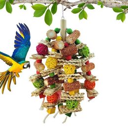 Other Bird Supplies Parrot Chewing Toys Durable Parrots Chew Cage Birdhouse Toy Natural Climbing For African