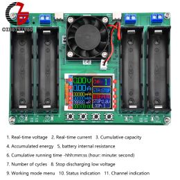 18650 Lithium Battery Capacity Tester Module MAh MWh Digital Battery Power Detector Module 18650 Battery Tester Type-C Auto Char