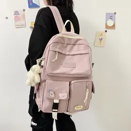 Backpack Girl Student School Backpacks For Teens Woman Kawaii Bag Female Korean Harajuku Bookbag