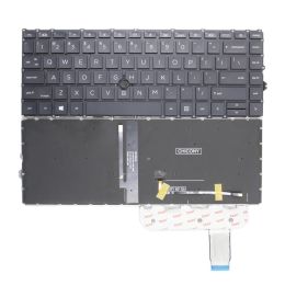 Keyboards 100%NEW US Keyboard For HP Elitebook 840 G7 840 G8 845 G7 845 G8 840 Aero G8 English Laptop Keyboard With Pointer Black
