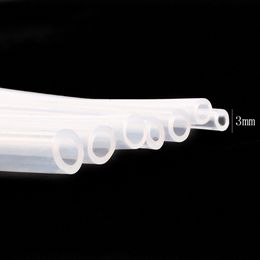 1 Meter Food Grade Transparent Silicone Tube Soft Rubber Hose 3 4 5 6 7 8 9 10mm Out Diameter Flexible Milk Hose Beer Pipe