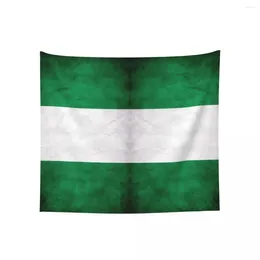 Tapestries Tapestry Nigeria Nigerian Flag National Of Funny Graphic R333 Print Geek Wall Paintings