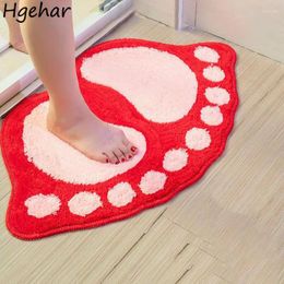 Carpets Absorbent Mats Household Kitchen Bathroom Anti-slip Soft Floor Mat Cute Cartoon Welcome Entrance Doormats Room Decor Feet Pads