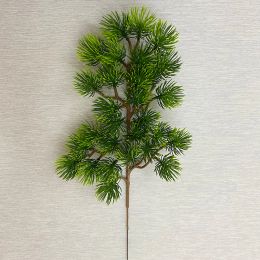 Artificial Pine Branch Plastic Fake Pine Needle Tree Plant Wedding Party Home Ornament DIY Handcraft Bouquet Gift Box Decoration