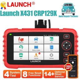 Launch X431 CRP129X OBD2 Scanner Code Reader Diagnostic Tools Engine ABS SRS AT Oil SAS EPB TPMS Reset Creader129X OBDII launch